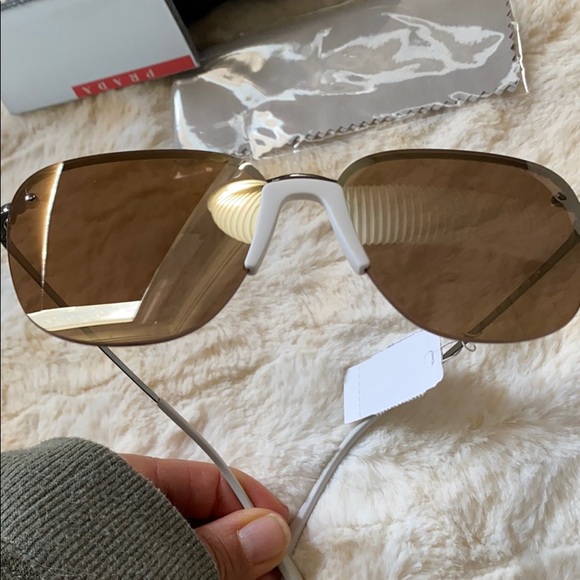 PRADA LINEA ROSSA SUNGLASSES - Picture 8 of 16